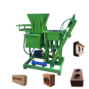 <strong>Low</strong> Cost High Income XM2-25 <strong>Clay</strong> Making Machinery Block Business Building Semi-Automatic Hydraulic Block of Making Machine - Product Image 1