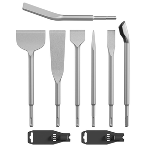 Pexmientas Customized Point <strong>Chisels</strong> SDS Plus SDS Max Shank Round <strong>Chisels</strong> Rotary Hammer <strong>Bits</strong> Sds Plus Flat <strong>Chisel</strong> - Product Image 3