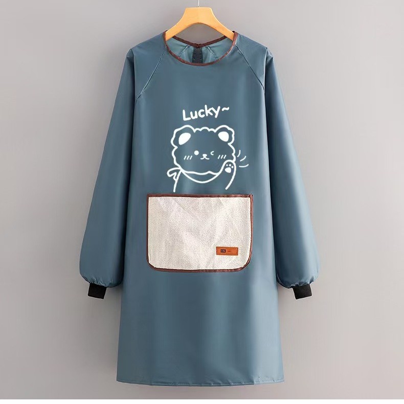 Housse pour désinfectant pour les mains LUCKY - Bleu