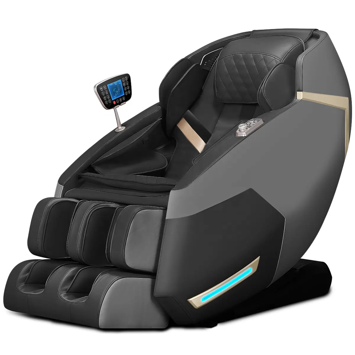 LEERCON CE approva la sedia da massaggio musicale a rullo per piedi con Airbag 4D SL a gravità Zero per tutto il corpo a buon mercato