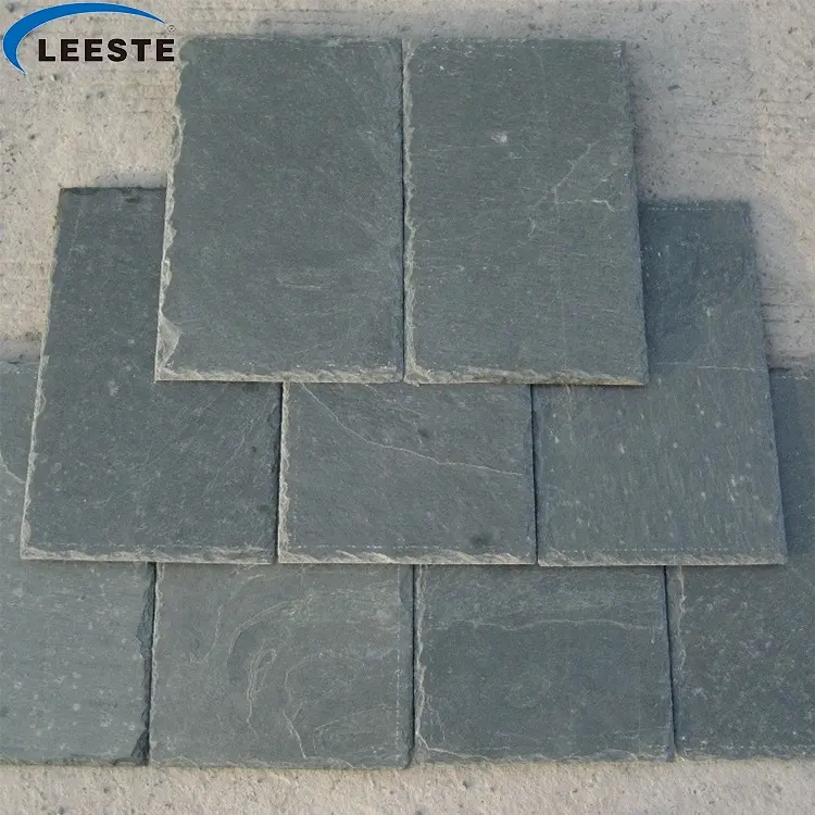 Carreaux de toit fendus, en ardoise verte, vente en gros, chinois