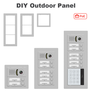 Estación de intercomunicación de vídeo IP Modular, Panel exterior, módulos de Control de acceso, sistema de intercomunicación de teléfono y puerta de vídeo - Product Image 3
