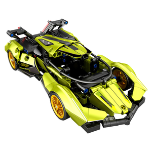 HY oyuncaklar 1:18 boys 'eğitim küçük parçacık oyuncak yarış modeli koleksiyonu ekran ile uyumlu - Product Image 1