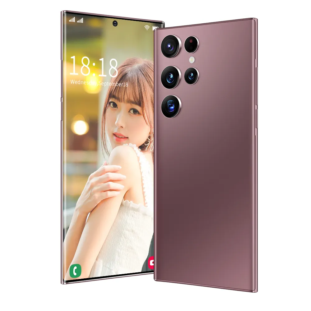 2023 новый оригинальный телефон S23 Ultra 5g 7,3 дюймов экран 16 + 512 ГБ Android 13,0 мобильный телефон 6800Amh Long durance 3G & 4G смартфон