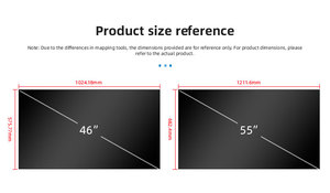 Schermo LCD TCL per Videowall, Qualità d'Immagine Squisita, HDR, IP65, Spaziatura Pixel 1.7mm per Negozi, Segnaletica, Istruzione, Schermi di Grandi Dimensioni - Product Image 2