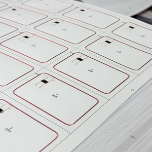 RFID <strong>Inlay</strong> Sheet Layout LF HF UHF 3*7 3*8 2*5 4*5 6*8 RFID Card Prelam - Product Image 1