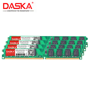 Wholesale DASKA Desktop <strong>Computer</strong> RAM <strong>Memory</strong> Modules - <strong>DDR2</strong> 1GB <strong>2GB</strong> 667/800MHz Bulk Price