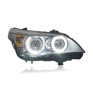 SJC ชุดไฟหน้า E60แบบ BMW 5 Series 03-10ดัดแปลงหลอดไฟแอลอีดีเลนส์ไฟ LED สำหรับเวลากลางวัน - Product Image 6