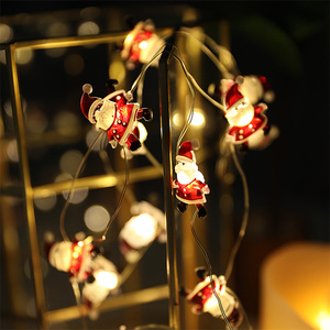 Factory Wholesale Christmas Lights <strong>String</strong> LED Light Snowman Santa Claus Snowman Star Holiday Decoration Christmas Lights <strong>String</strong> - Product Image 3