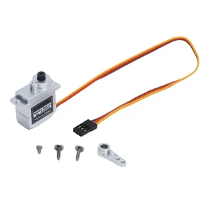 Kit motore Micro Servo metallo 9G per controllo manuale braccio Robot RC con Mini servofili - Product Image 2
