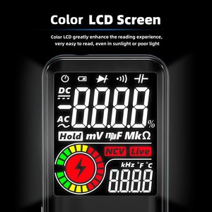 Smart 9999 conteggi multimetro digitale grande Display LCD AC/DC NCV diodo Tester - Product Image 3