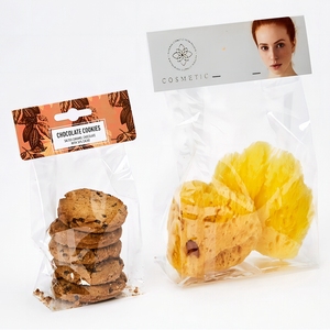 Biodegradable Bag Toppers Digital Printing <strong>Sweet</strong> Candy Retail Tag Packaging Custom Cardboard Header <strong>Cards</strong> - Product Image 4