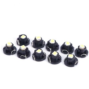 หลอดไฟ LED รถยนต์ T3สว่างมาก T4.7 T4.2หลอดไฟ LED DC12V หลอดไฟอัตโนมัติคลัสเตอร์6สี - Product Image 2
