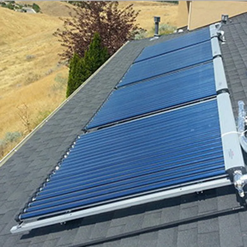 Solar Energy System Split Solar warmwasser bereiter Heatpipe Vakuumröhren Solarkollektor