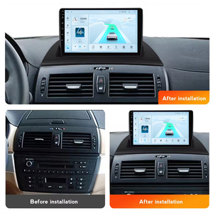 2 + 32GB Android araba multimedya sistemi Dvd OYNATICI Bmw X3 E83 2004-2012 Am Fm Rds otomobil radyosu Video GPS Wifi Ips Dsp - Product Image 2