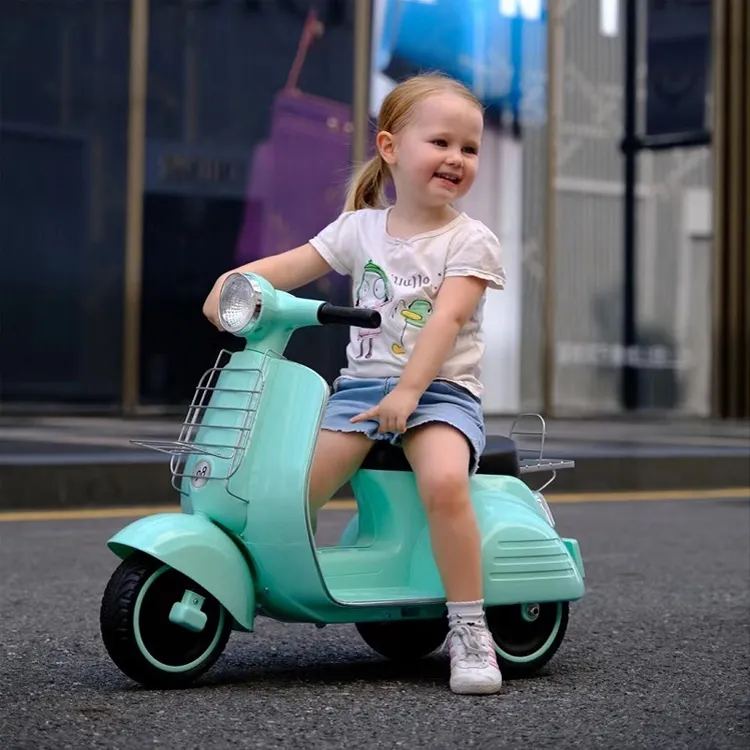 Triciclo ligero y de sonido para niños y niñas de 3 a 8 años, batería recargable, motocicletas eléctricas, gran oferta