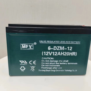 A basso prezzo di fabbrica di vendita diretta di veicoli elettrici al piombo-acido batterie 6-DZM-<span class=keywords><strong>12</strong></span> 12V 12AH - Product Image 1