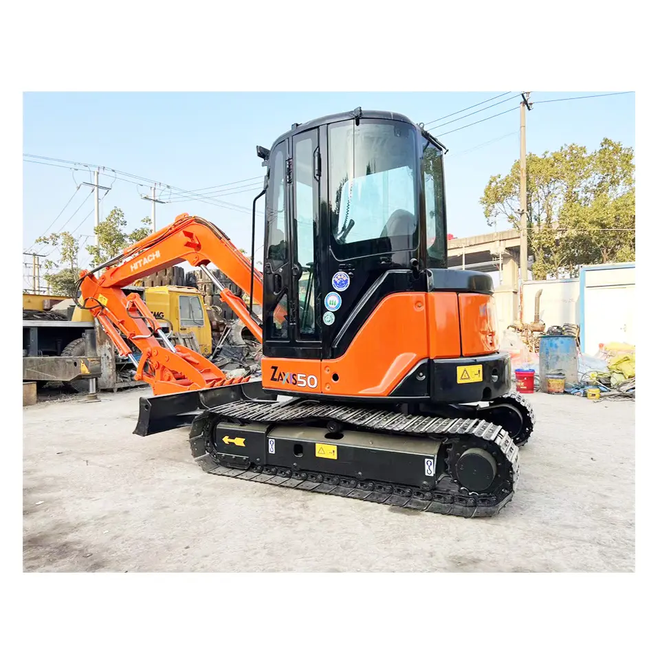 Hidrolik başparmak ile kullanılan Hitachi ZX50 Mini ekskavatör, Hitachi ekskavatör ZX35 ZX55 zxzxzx60 ZX70 Zaxis 50