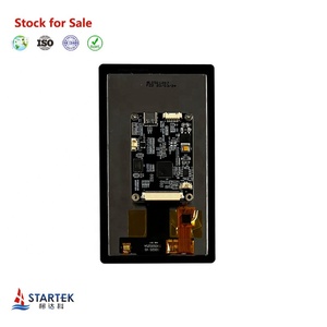 5 ''5 Zoll LCD mit UART-Schnitts telle HMI-Lösungs anzeige für Single-Chip-Mikro computer mit kapazitivem Touch