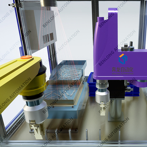 Fully Automatic Vertical Injection Molding <strong>Machine</strong> Pole <strong>Loading</strong> and <strong>Unloading</strong> Solution - Product Image 4