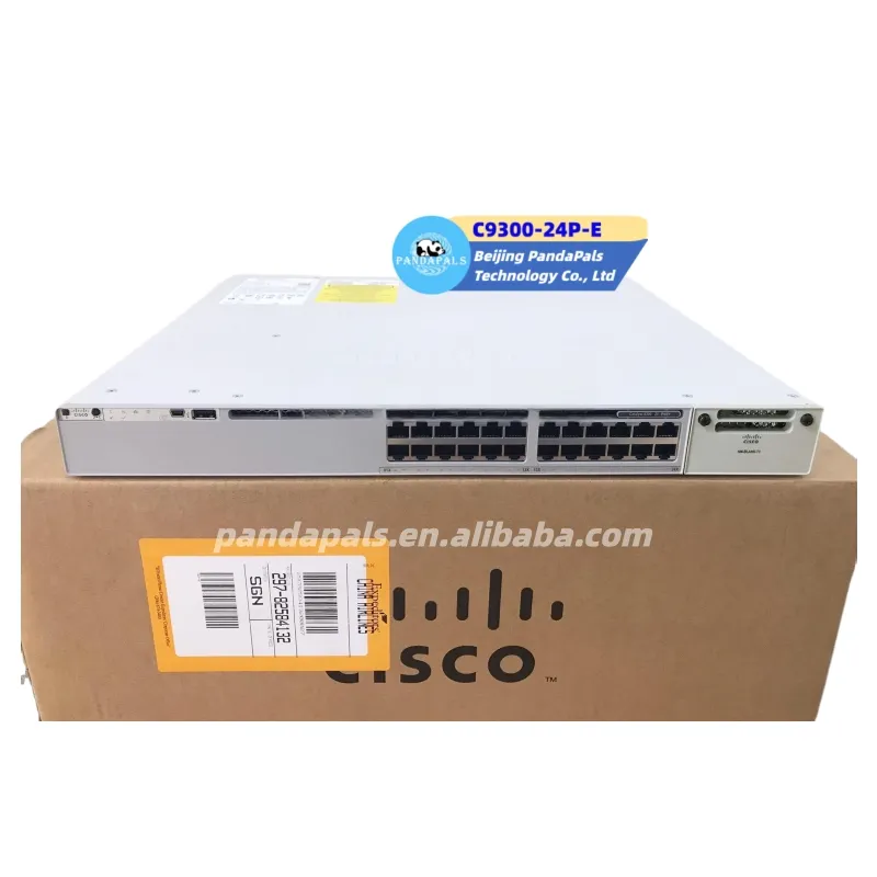 Ciscos C9300-24P-E Catalyst 930024ポートPoE + 24ポートsfppoeネットワークスイッチ