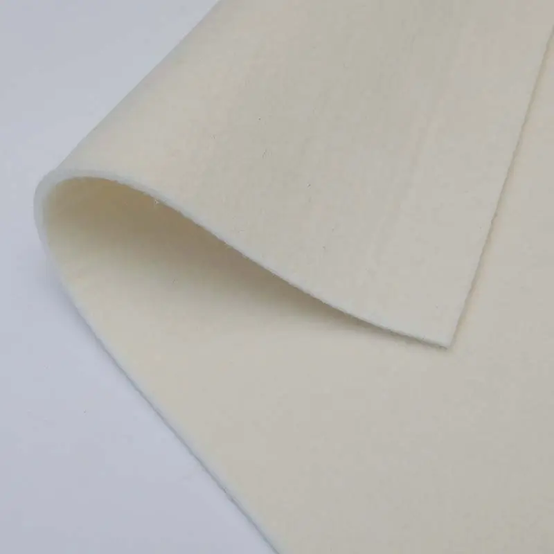 Nhà máy hộ gia đình pppe polyester không dệt kim đấm cảm thấy