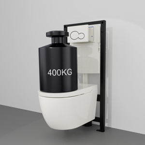 リモコン付きスマートウォールハングビデトイレシステム細長いボウル重力フラッシング付属シート暖房 - Product Image 4