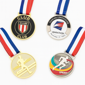 Fabrik benutzer definierte Medaillen Sport medaille Medaillen Sport metall mit Logo Großhandel Auszeichnungen Hersteller - Product Image 3