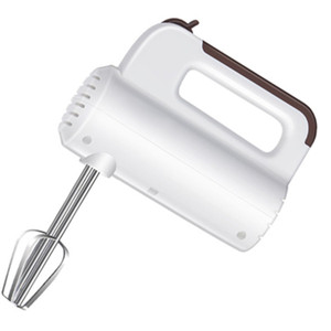 150W Hand <strong>Mixer</strong> Machine With 5 Speeds Control and Eject Button With Two Chromed Coated Beaters and Dough Hooks - Product Image 2