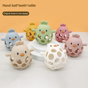 Nhà Máy Bán buôn mềm Silicone cấp thực phẩm bé cảm giác <span class=keywords><strong>Teether</strong></span> bpa-miễn phí trẻ sơ sinh kẹo cao su massage trái cây đồ chơi trẻ sơ sinh mọc răng đồ chơi - Product Image 2