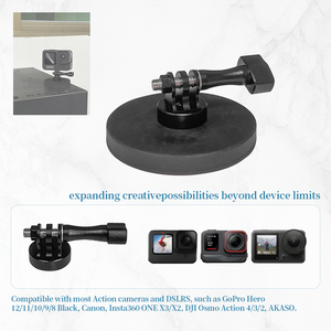 Insta360 Go 3,X4/X3,GoPro10/9/8/7/kamera yatağı için Gopro Base ile D55 manyetik araba 6/5 - Product Image 4