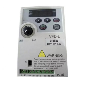 Delta VFD-Salida de entrada de la serie L, 220v, monofásico, 0.04kw ~ 0.75kw, VFD para máquina de trefilado