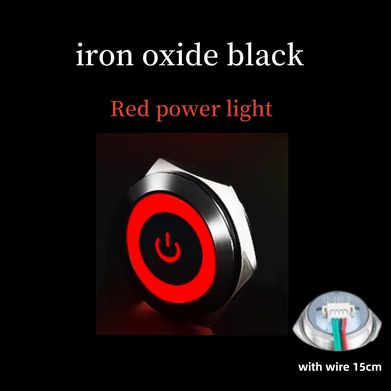 Black red power light