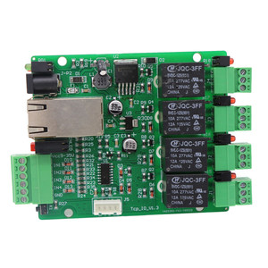 RJ45イーサネット4チャネル二次開発TCPリモートコントロールリレースイッチボードMQTTモジュールイーサネットIOモジュールIOT - Product Image 6