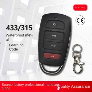 433 Frequenz Wasserdichte Silizium-Tastatur Fernbedienung 315 Lerncode 24V Garagentor Home Ersatz Verpackte Box Kunststoff