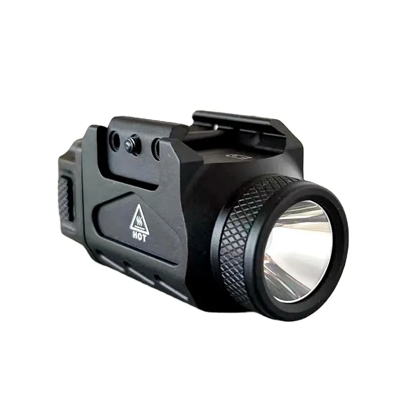 Mini lampe de poche tactique montée sur LED 600 Lumen IPX6 CR123A Mini lumière tactique