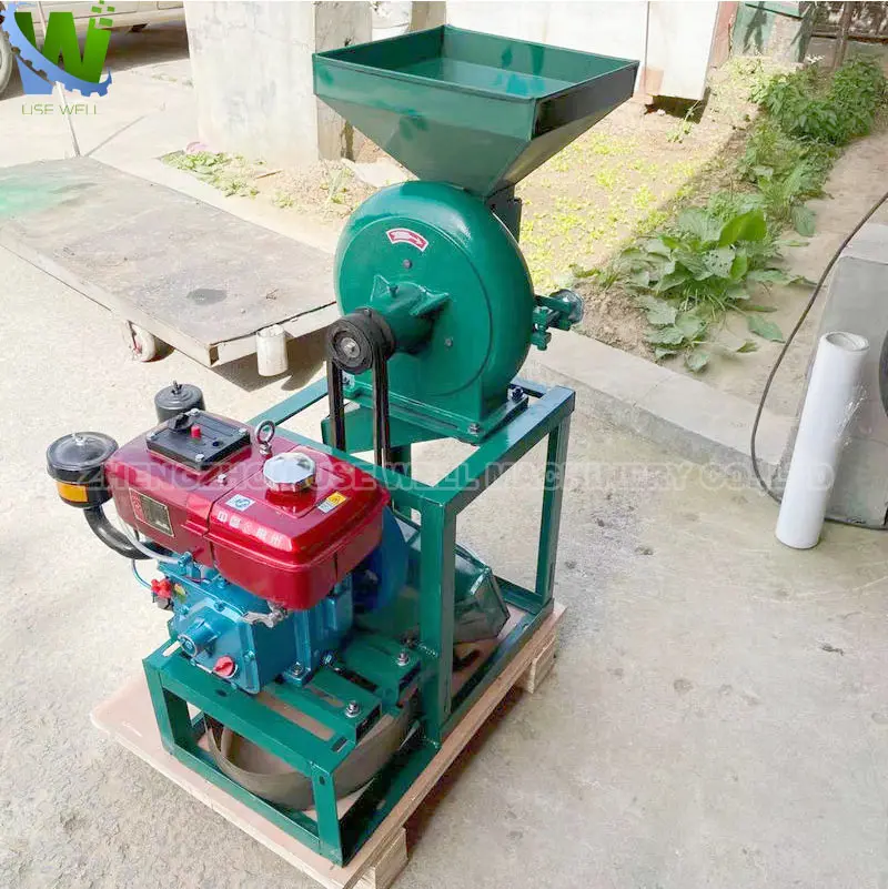 Factory price mini home use wheat flour milling machine flour mill rice grinder