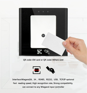 Hersteller RS232/ RS485 RFID Reader QR-Code Barcode Scanner Zugangs kontrolle Kartenleser mit USB,TCP-IP Schnitts telle - Product Image 3