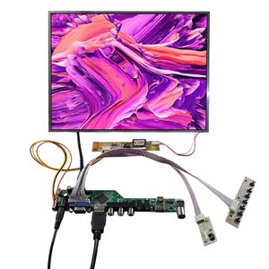 Pantalla LCD personalizada retroiluminación Ccfl 13,3 pulgadas Tm133Xg 1024X76 Módulo de pantalla Lcd Tft con Hd-Mi Vga Av Usb Rf Digital Tv Board - Product Image 1