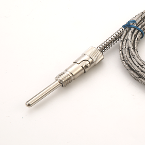WZPT-202 The <strong>compression</strong> <strong>spring</strong> fixed RTD Pt100 <strong>temperature</strong> <strong>sensor</strong> made in china factory - Product Image 2