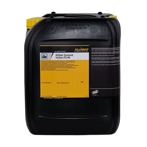 Kluber Summit HySyn FG 46 1L 20L食品加工業界で使用される完全合成コンプレッサーオイル - Product Image 1