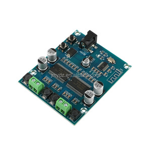 Módulo de placa amplificadora Digital Bluetooth 5,0, altavoz de clase D de un solo canal de 60W, placa amplificadora de potencia de Audio y sonido, DC8-24V