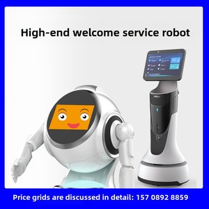 High-End Customized Commercial Service Robot for Exhibition Hall Government School Welcome Desk Guide Dialogue <strong>Explanation</strong> - Product Image 4