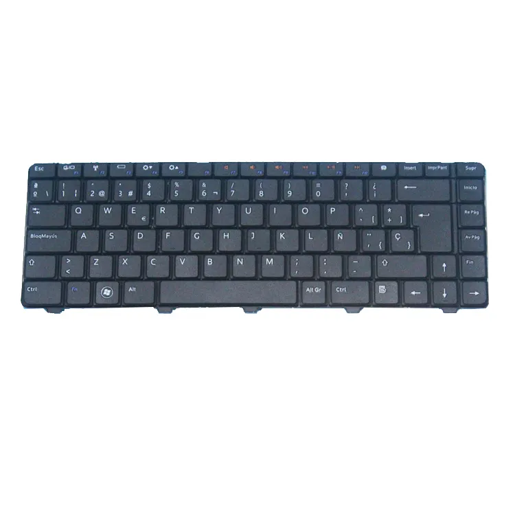 Teclado español/Latino para teclado portátil Dell Inspiron N4010 N4030 14V 14R