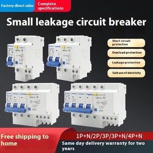 Disyuntores inteligentes en miniatura tipo C con interruptor de aire de protección contra fugas y tipos eléctricos MCB para uso doméstico