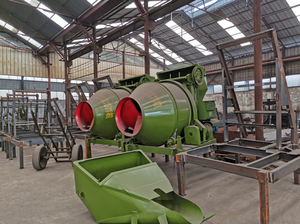 Nhỏ jzr loạt 350l/500L twin-trục di động trống bê tông máy trộn để bán; hiệu suất tuyệt vời và hiệu quả cao. - Product Image 4