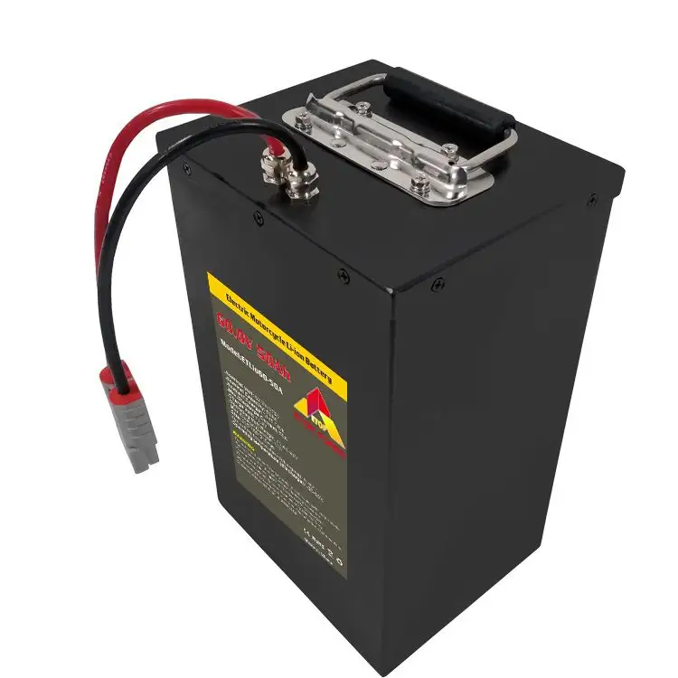 Lithium Ion Batterij 60V 50ah 48V 20ah 30ah 72V 40ah 75ah 60ah Voor Elektrische Motorfiets