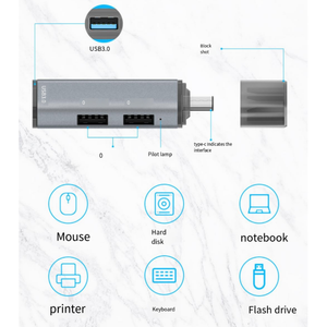 Convertidor de adaptador macho USB3.0 hembra a USB 3,0 Otg nuevo para aplicación informática interfaz USB 2,0 en Stock