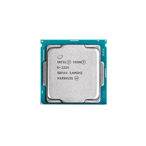 <strong>Intel</strong> Xeon E <strong>Processor</strong> 3.<strong>4</strong> GHz 71W Socket 1151 SRFAV <strong>4</strong> <strong>Core</strong> Sever CPU E-2224 - Product Image 1