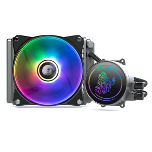 Computer Desktop CPU radiatore ARGB 120cm ventola di raffreddamento dissipatore di calore del Computer scatola RGB QL120 PC supporto in alluminio 12W - Product Image 1